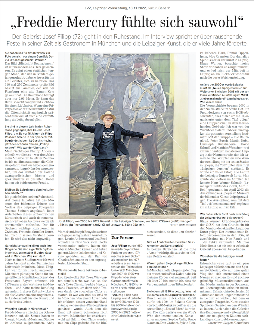LVZ, Leipziger Volkszeitung, 18.10.2022, Kultur, Seite 11

